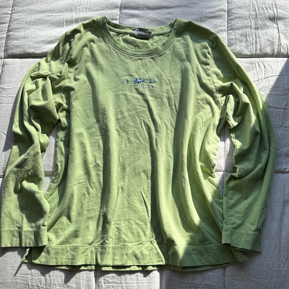 Green Long Sleeve Tee